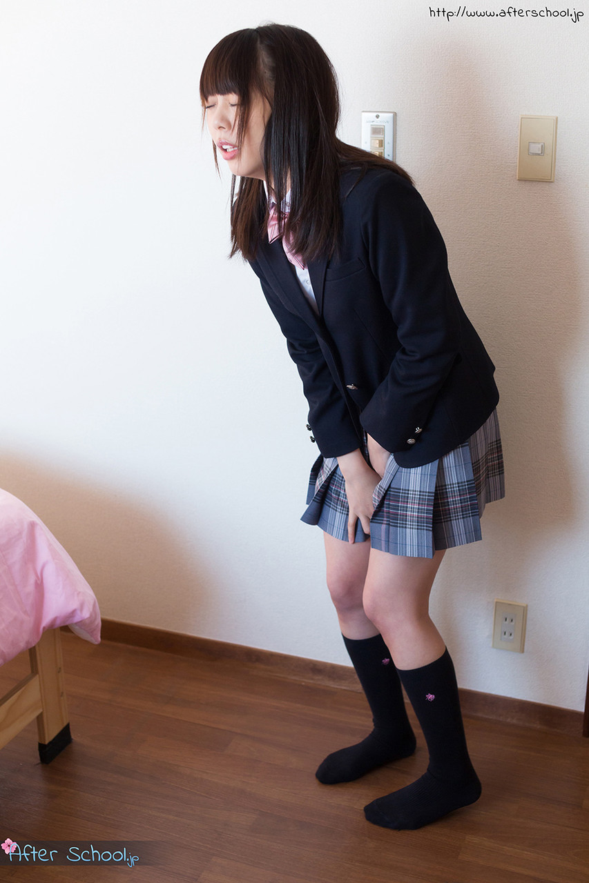 Super horny Asian schoolgirl hikes her uniform to use two vibrators to orgasm