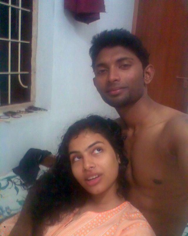 Indian wife listens to music while setting her natural tits free